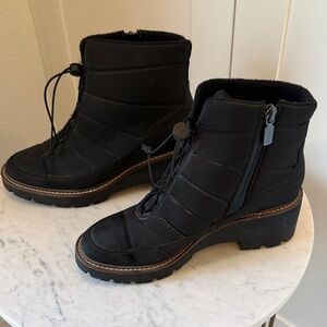Blondo Black Waterproof Winter Ankle Boots